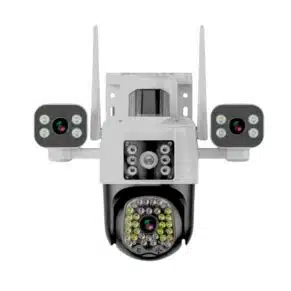 4-Lens 12MP PTZ Outdoor Security Camera O-KAM Pro