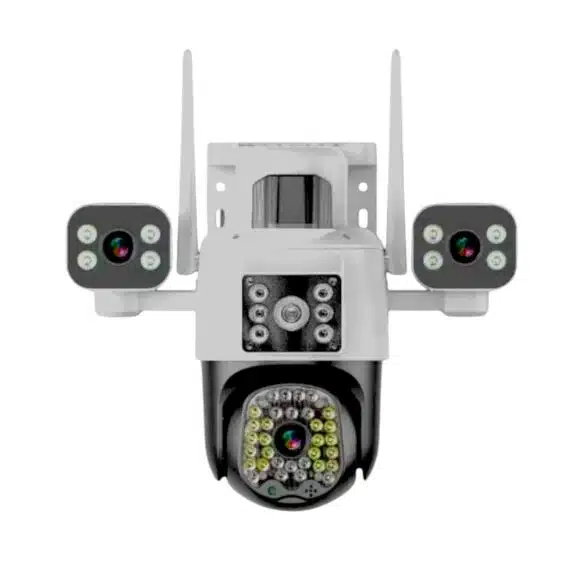 4-Lens 12MP PTZ Outdoor Security Camera O-KAM Pro