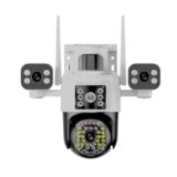 4-Lens 12MP PTZ Outdoor Security Camera O-KAM Pro