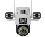 4-Lens 12MP PTZ Outdoor Security Camera O-KAM Pro