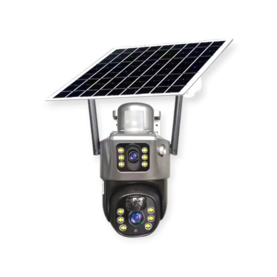 V380 Pro 4G Dual Lens Solar Camera 3MP+3MP