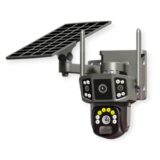 v380 pro 4g solar camera 3 lens