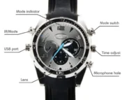 Night Vision Wrist Watch HD Spy Camera